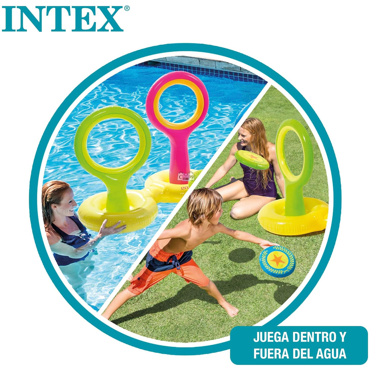 Miniatura 3 de Platillos Voladores Para Piscina Intex
